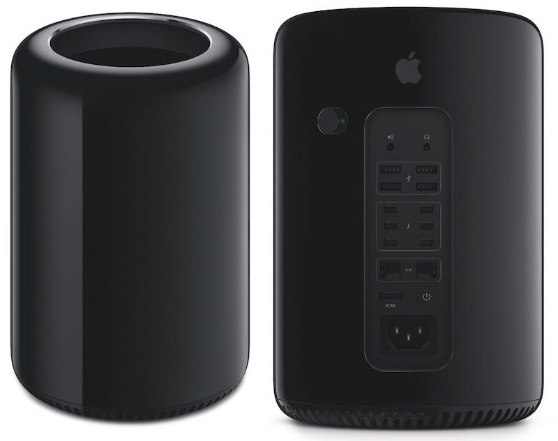 Apple Mac Pro 6.1 (Late 2013) Xeon E5-1650v2 (6-Cores)/32GB/1TB NVMe/2x FirePro D300 2GB *Grade B*