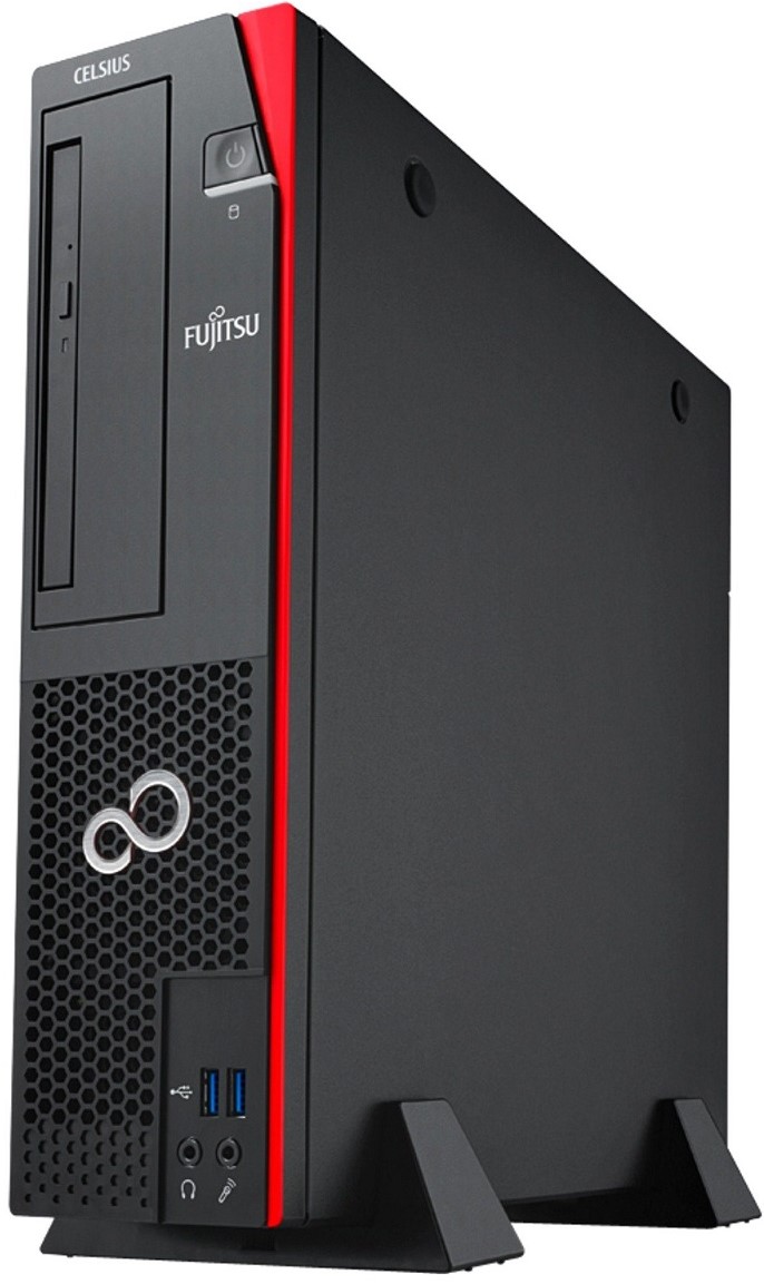 Fujitsu Celsius J550 SFF Xeon E3-1220v5 (4-Cores)/8GB/256GB SSD/Quadro K420 1GB