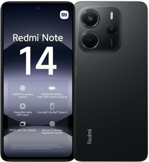 Xiaomi Redmi Note 14 4G Dual SIM (6GB/128GB) OPEN BOX NFC