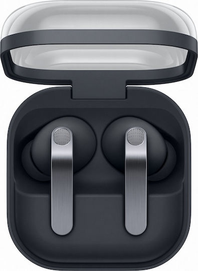 Samsung Galaxy Buds4 Pro Bluetooth Handsfree Ακουστικά με Αντοχή στον Ιδρώτα και Θήκη Φόρτισης Μαύρα