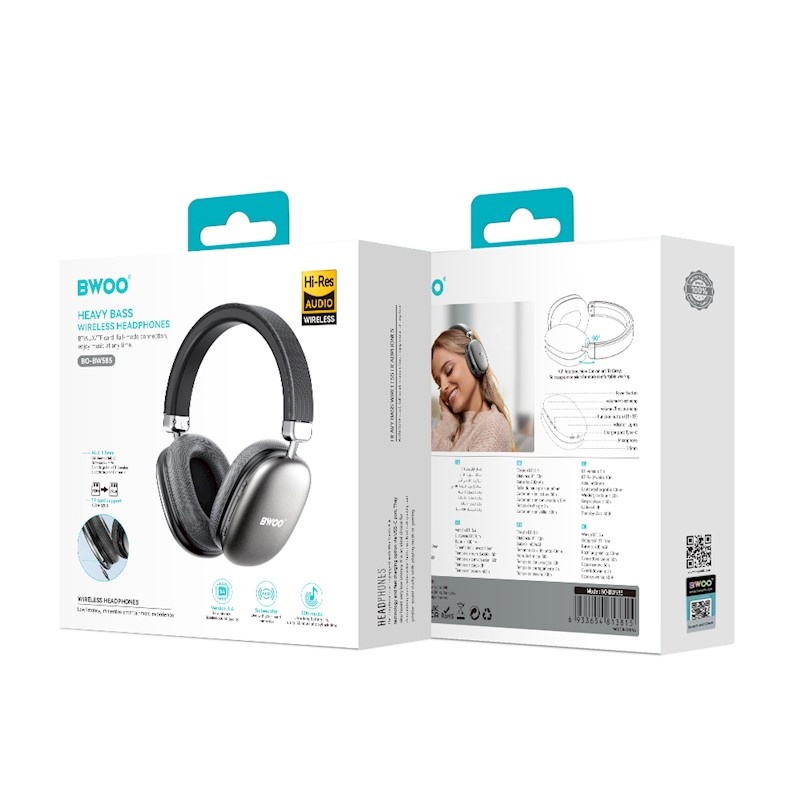 BWOO Wireless Headset BT 5.3 BW