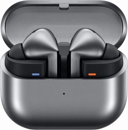 Samsung Galaxy Buds3 Pro Bluetooth Handsfree Ακουστικά με Αντοχή στον Ιδρώτα και Θήκη Φόρτισης Ασημί